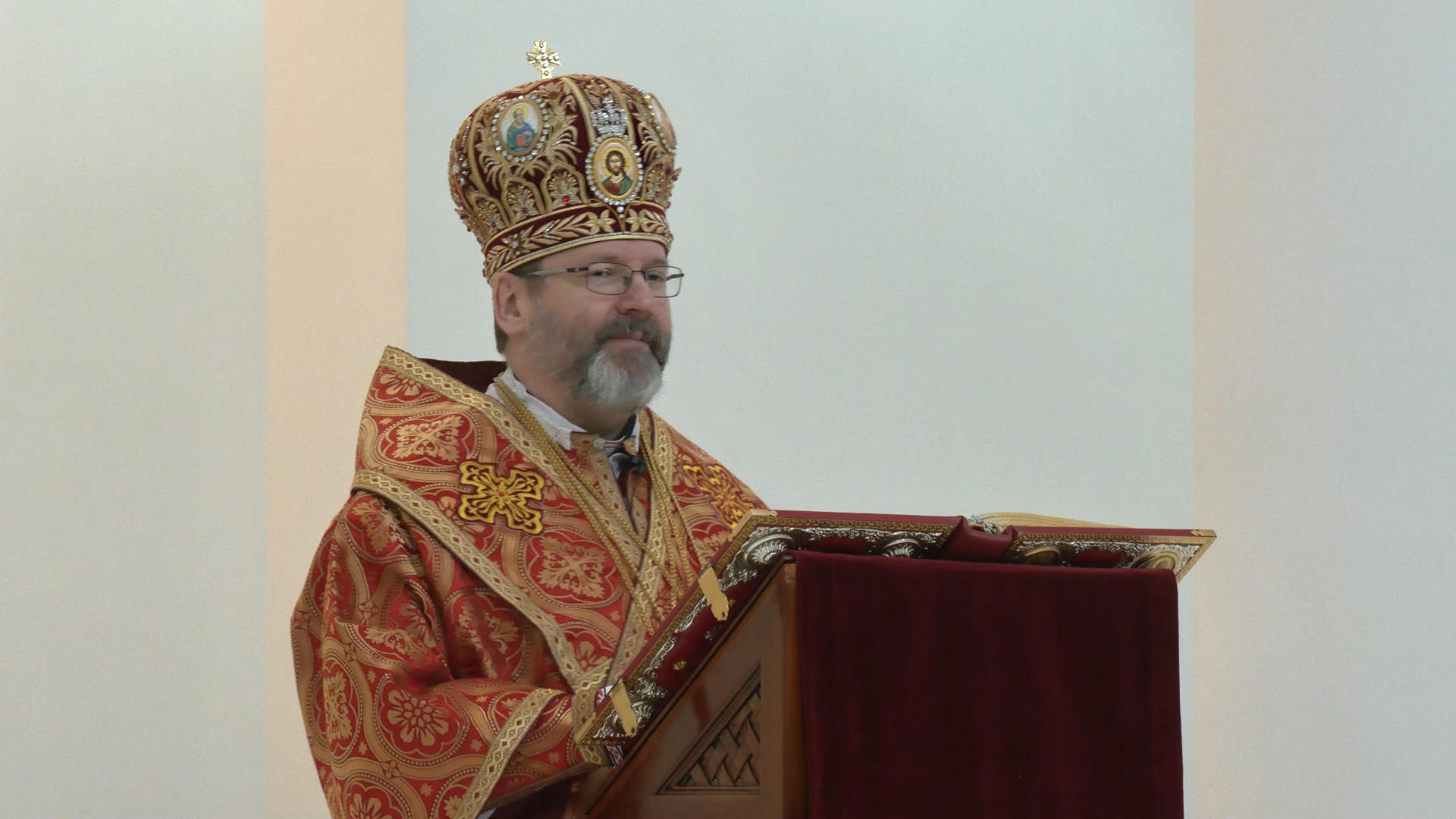 Проповідь Блаженнішого Святослава в часі Служби Божої за мир в Україні і за жертв війни та пандемії