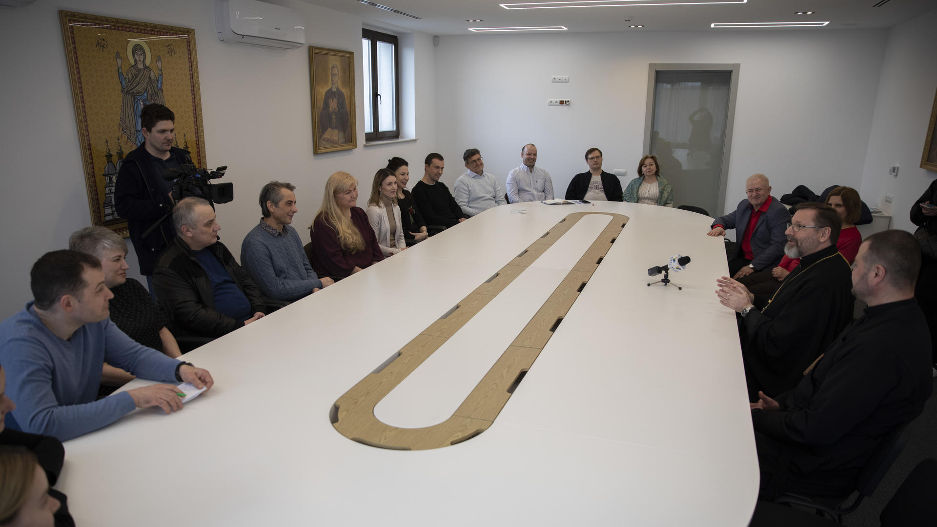 Зустріч Блаженнішого Святослава із Київським осередком Української Асоціації Лікарів Католиків