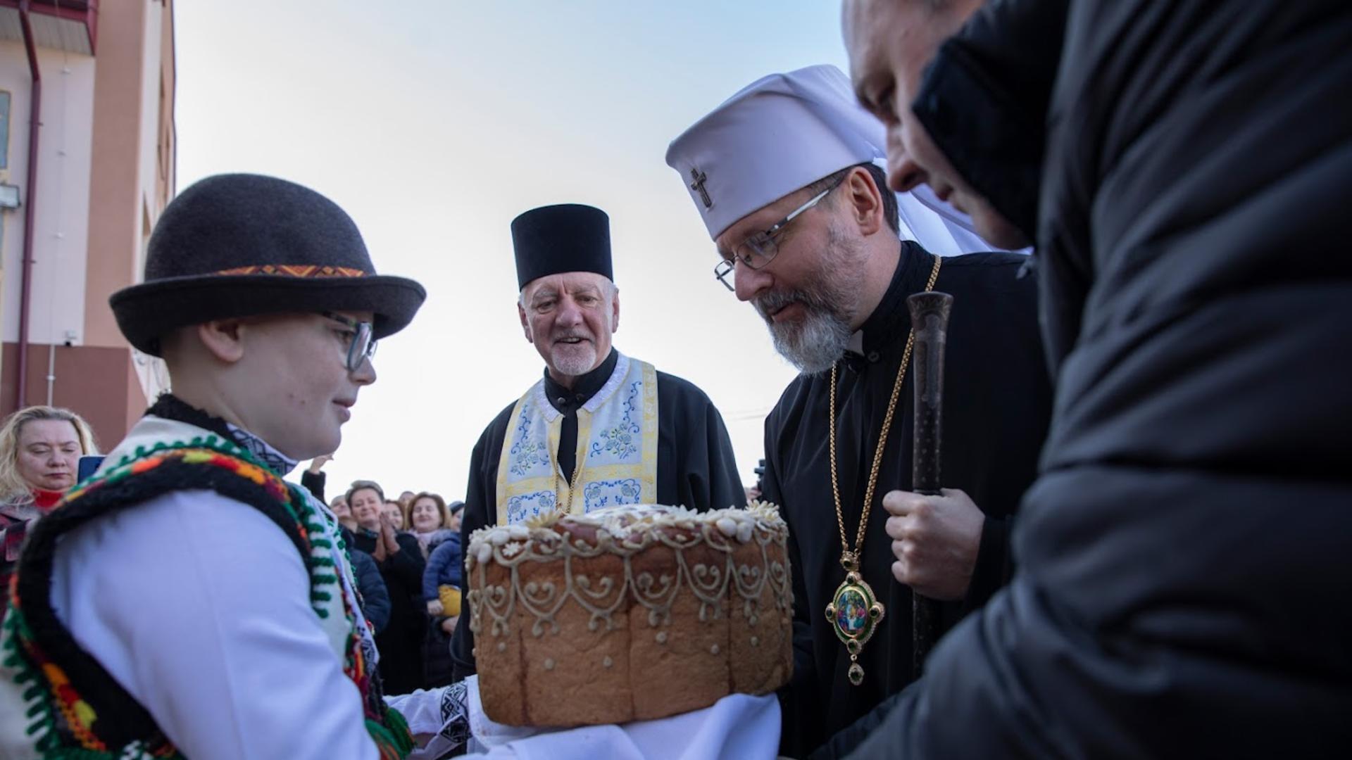 Слово Блаженнішого Святослава в часі освячення дитячого садочку «Ковчег» у Крихівцях. 