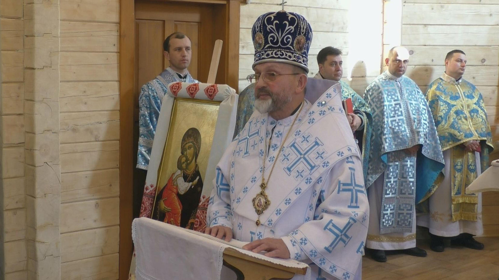 Проповідь Митрополита Ігоря на освяченні військового храму Стрітення