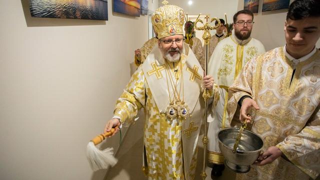 Освячення нового парафіяльного простору УГКЦ у Черкасах