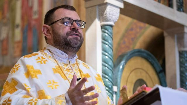 Проповідь о. Марка Семегена у соборі святої Софії у свято Верховних апостолів Петра і Павла